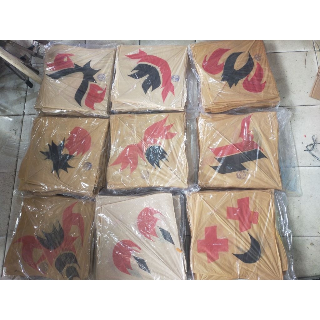 LAYANGAN SEOT SUPER MAHKOTA ( BEROTOT ) SUKABUMI ASLI/ 100PCS