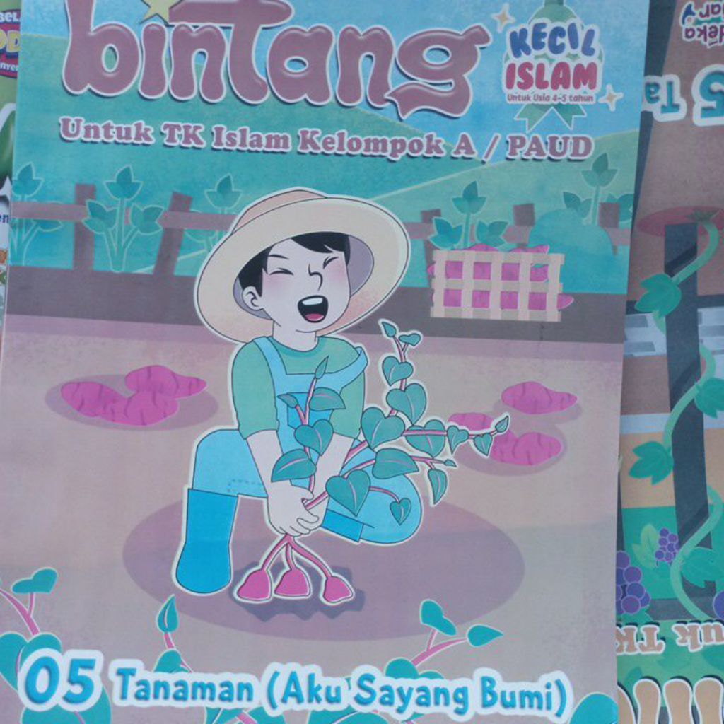 Majalah Bintang Islam (usia 4-5 tahun) untuk TK/RA/PAUD - Kurikulum Merdeka
