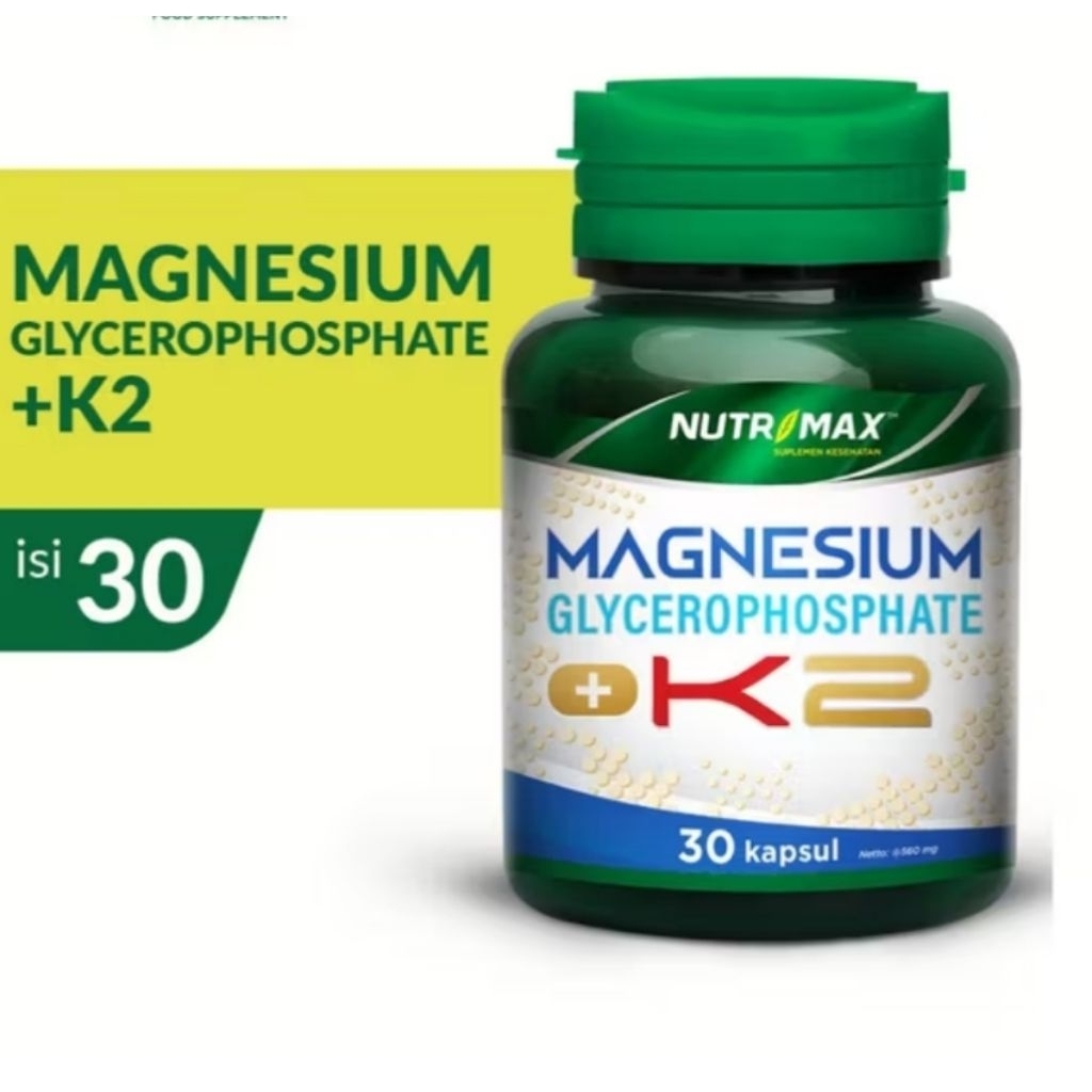 Nutrimax magnesium + K2 (30) asli