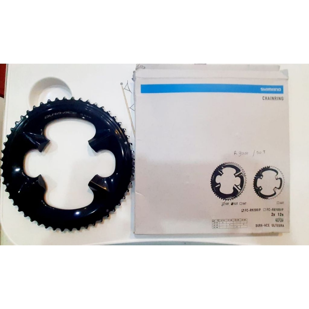 Chainring Shimano Dura Ace 12s R9200 52T Second