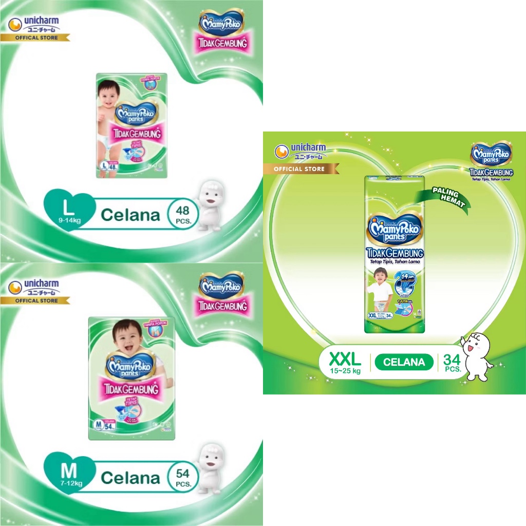 MamyPoko Pants X-tra Kering Slim L48 XXL34