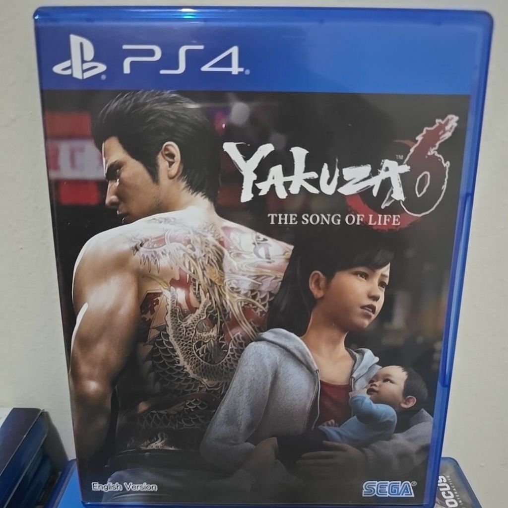 PS4 Yakuza 6 hardcover + artbook (second)