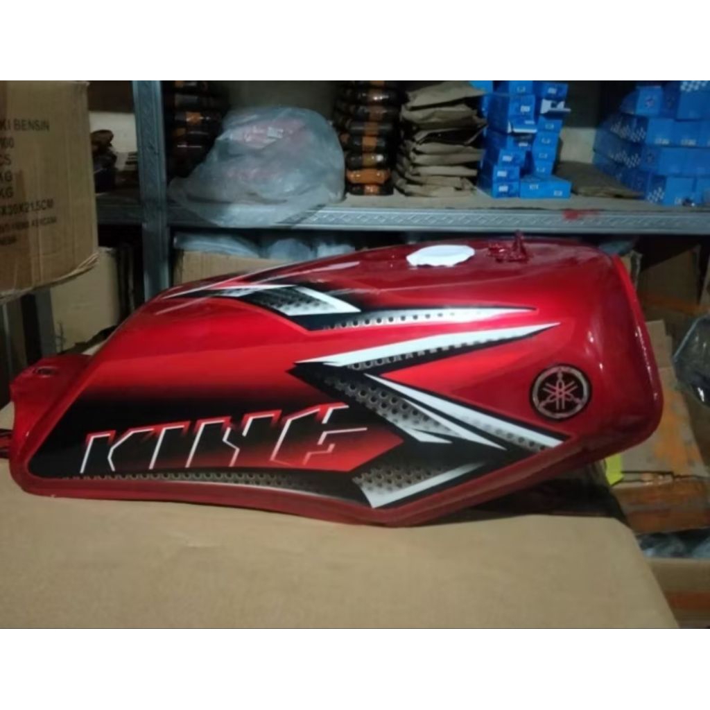 Tangki Rx King Merah 2008 Set stiker