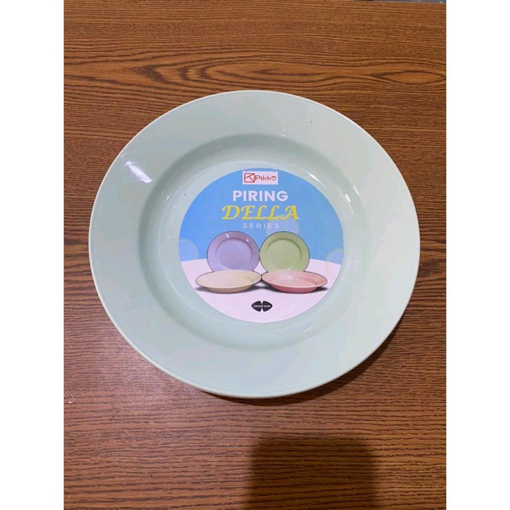 PIRING DELLA 9" PIRING MAKAN PIKKO semi MELAMIN (1Lusin)