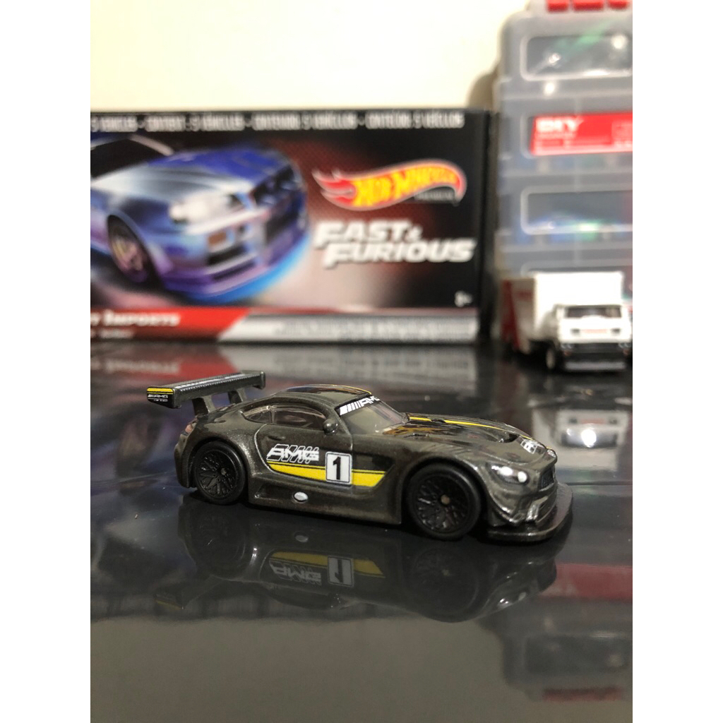 HOT WHEELS PREMIUM '16 MERCEDES AMG GT3