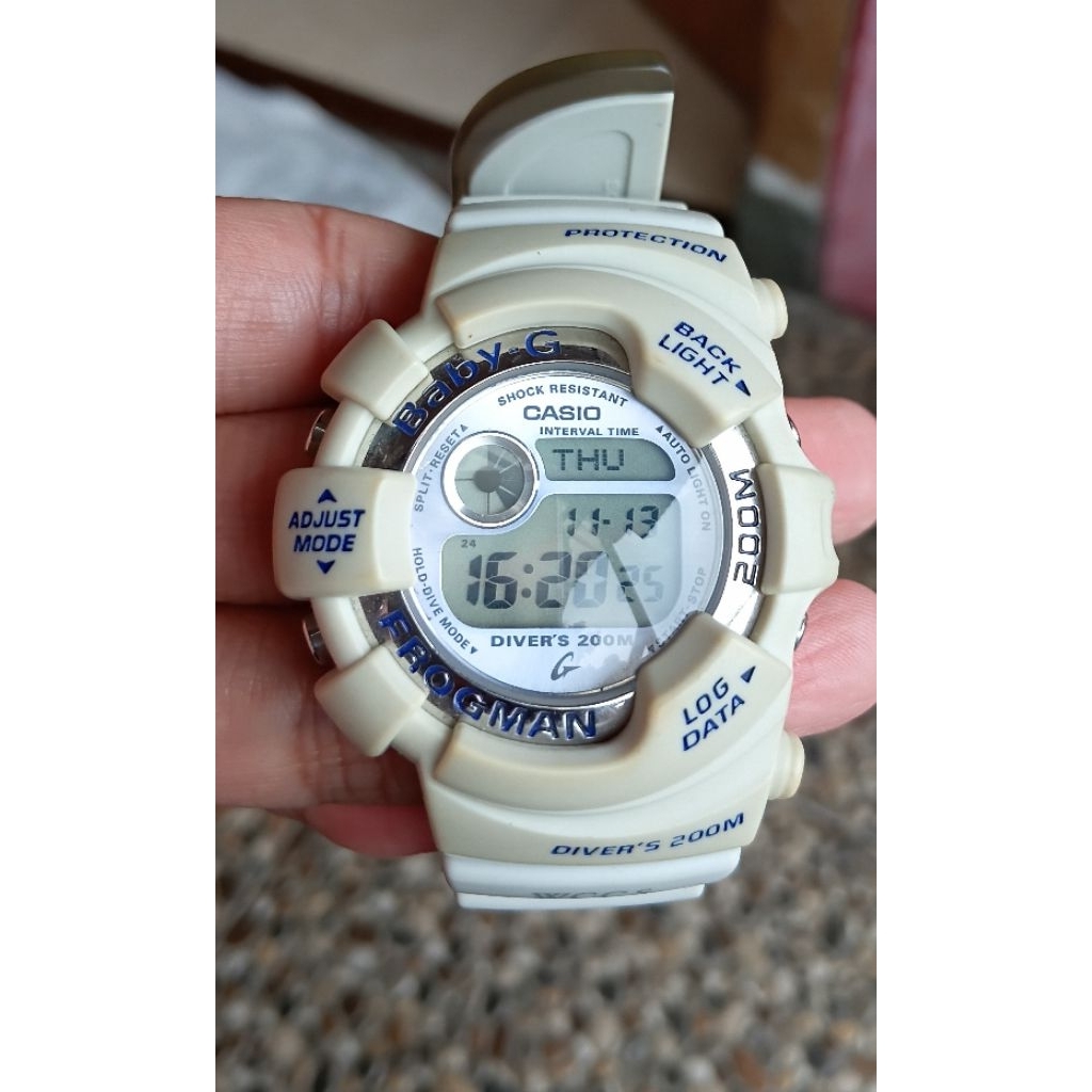 Casio Baby-G Frogman BGW-102WC Second/Bekas/Preloved