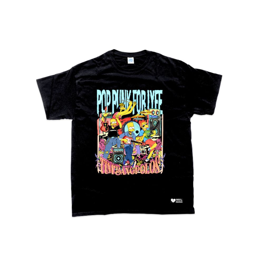 Kaos PPFL x Timbangpolos | Kaos Pop Punk for Lyfe Simsons