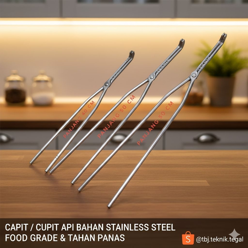 capit kowi | cupit kowi | jepit kowi stainless steel  bahan produk panas peleburan logam emas perak
