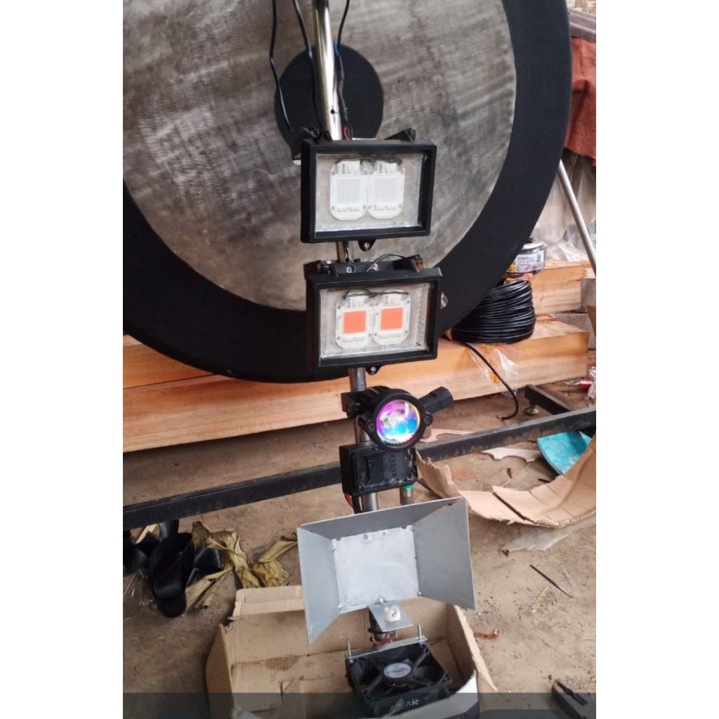 Lampu Blencong wayang Ful set tinggal pakai