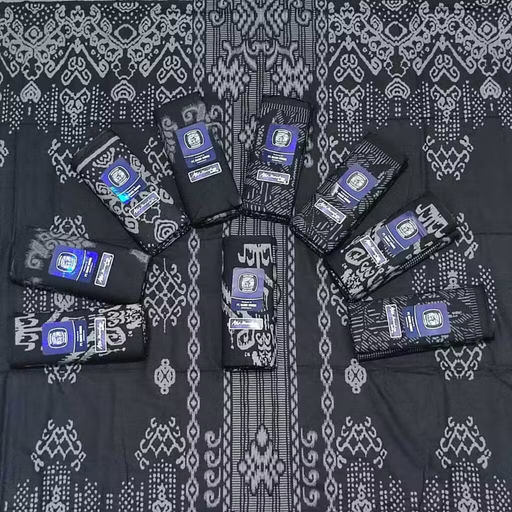 Sarung Gajah Duduk Asia Kembang Sarung gajah Duduk Kembang black series