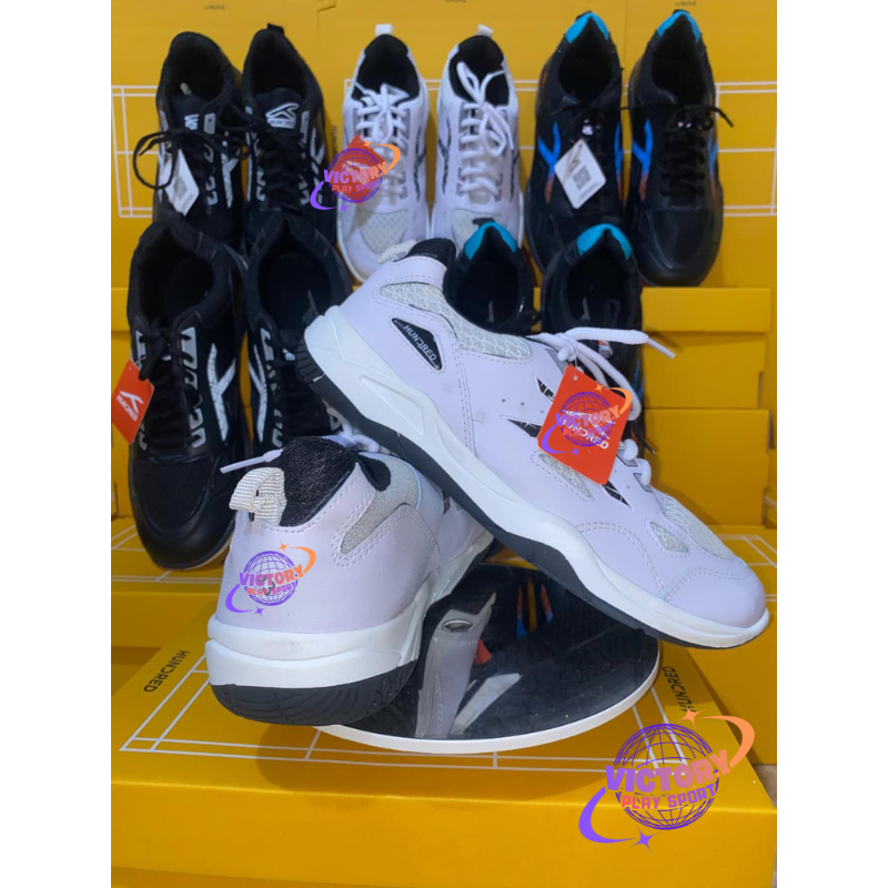 Sepatu Anak Dewasa Dans Nyaman Anti-Slip Sepatu Badminton HNDRD Raze dan Galaxy Pria Wanita Sepatu B