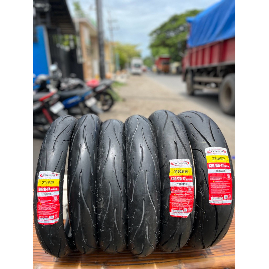 BAN ZENEOS (By:IRC) ZN62 80/90-17 , 90/80-17 , 100/70-17 , 110/70-17 , 120/70-17 , 130/60-17 TUBELES
