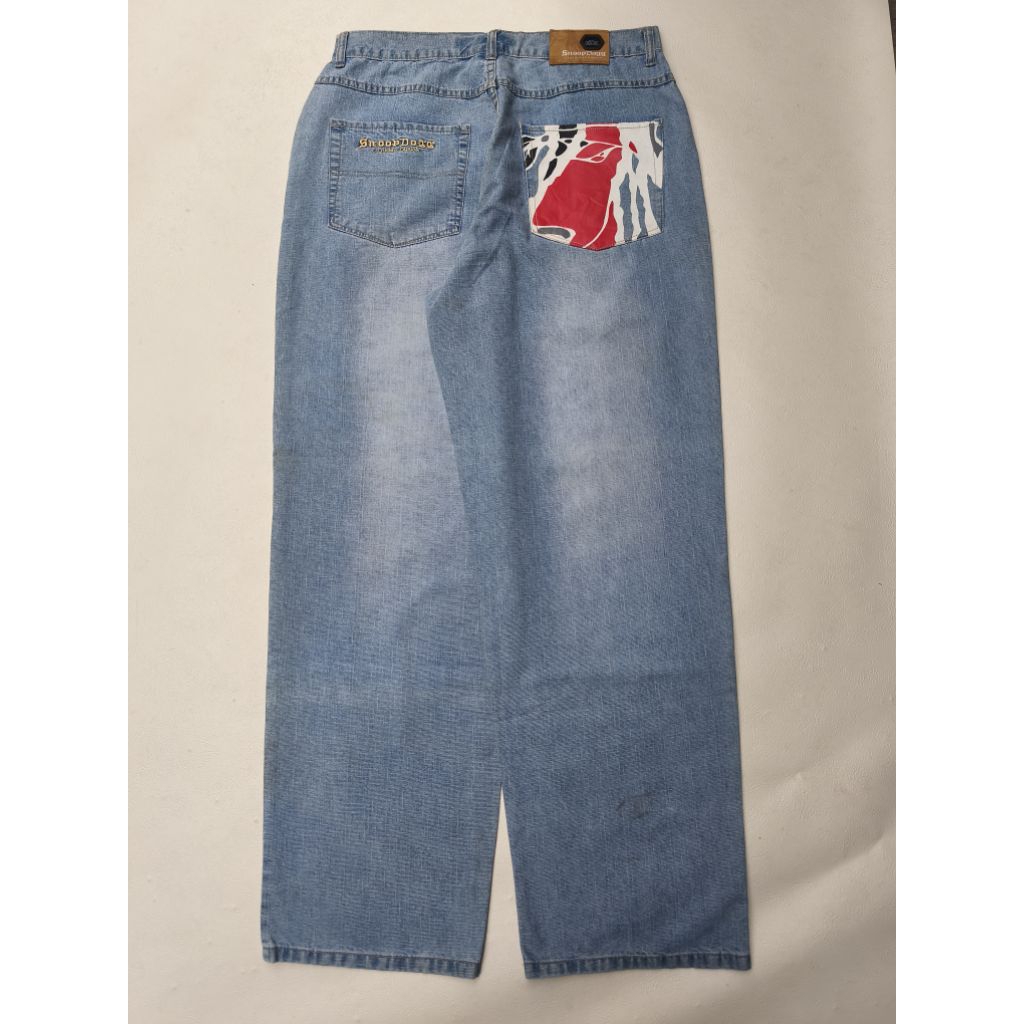 BAGGY PANTS SDC SNOOPDOGG LIGHT BLUE NOT JNCO DOGTOWN SOHK FUBU SOUTHPOLE KARLKANI PELLE PELLE EVISU