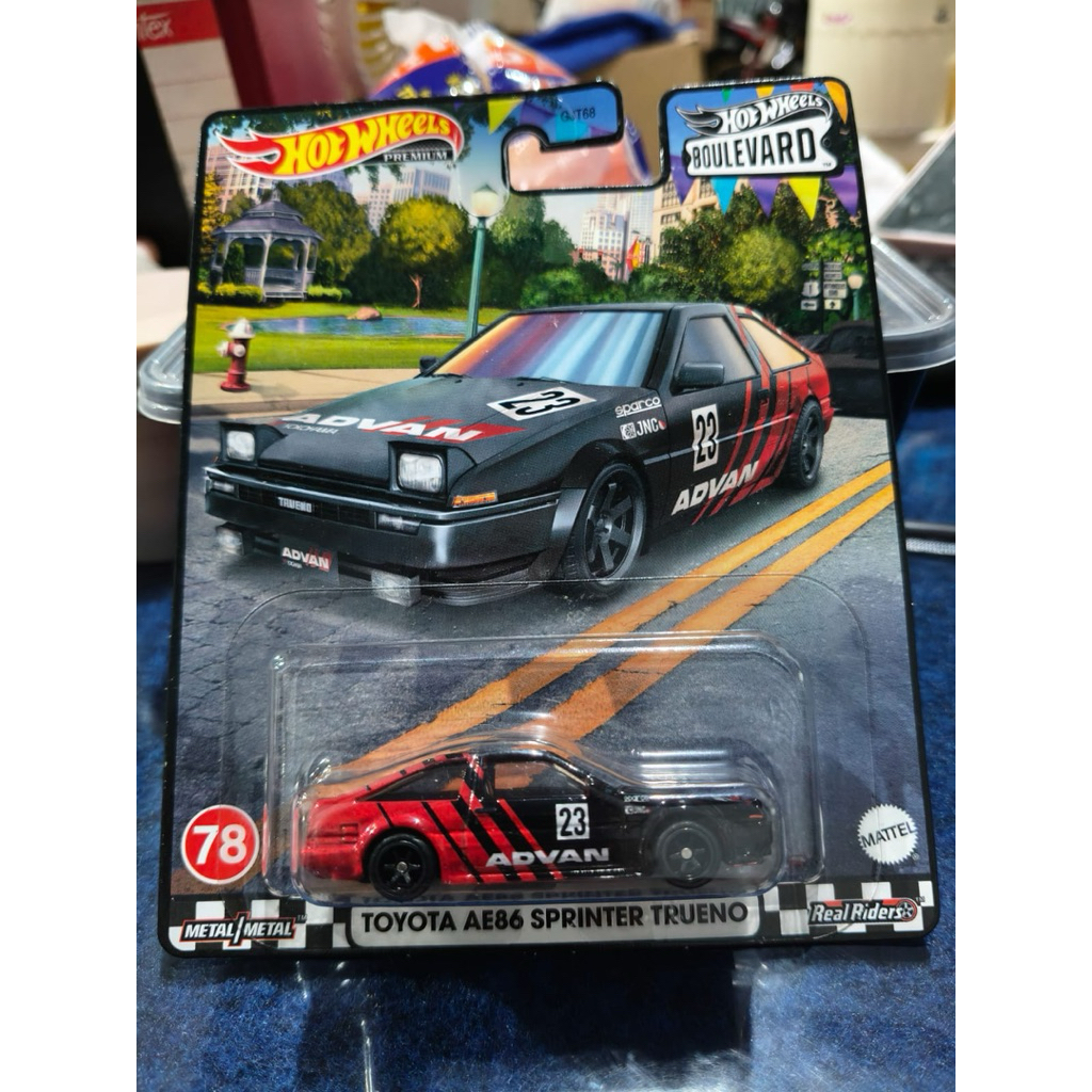 Hot wheels toyota ae86 advan
