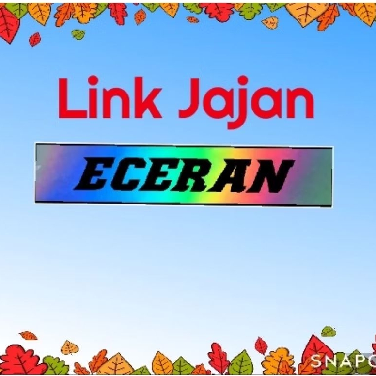 Link Jajan ECER/ Jajan Anak/ Jajan Enak/ Jajan Murah