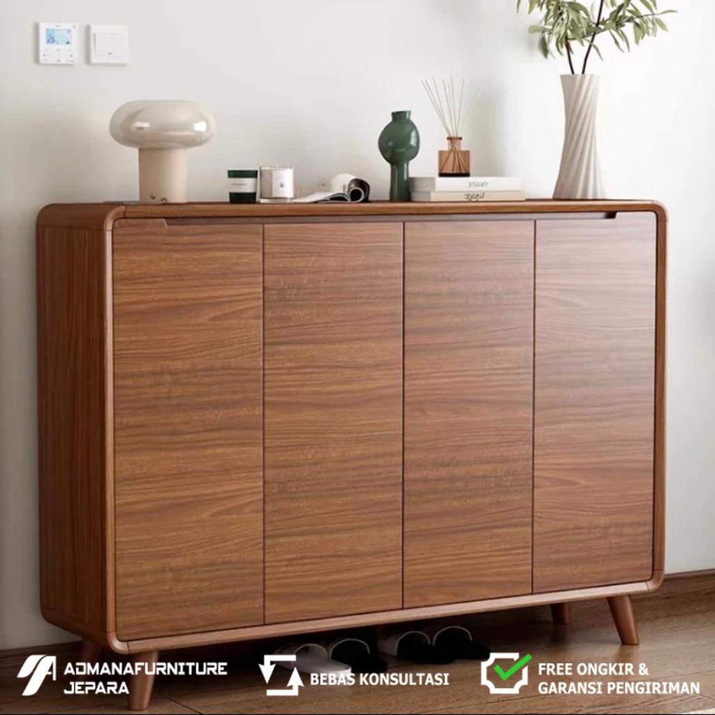 Lemari Serbaguna Minimalis Modern | Rak Lemari Sepatu Minimalis