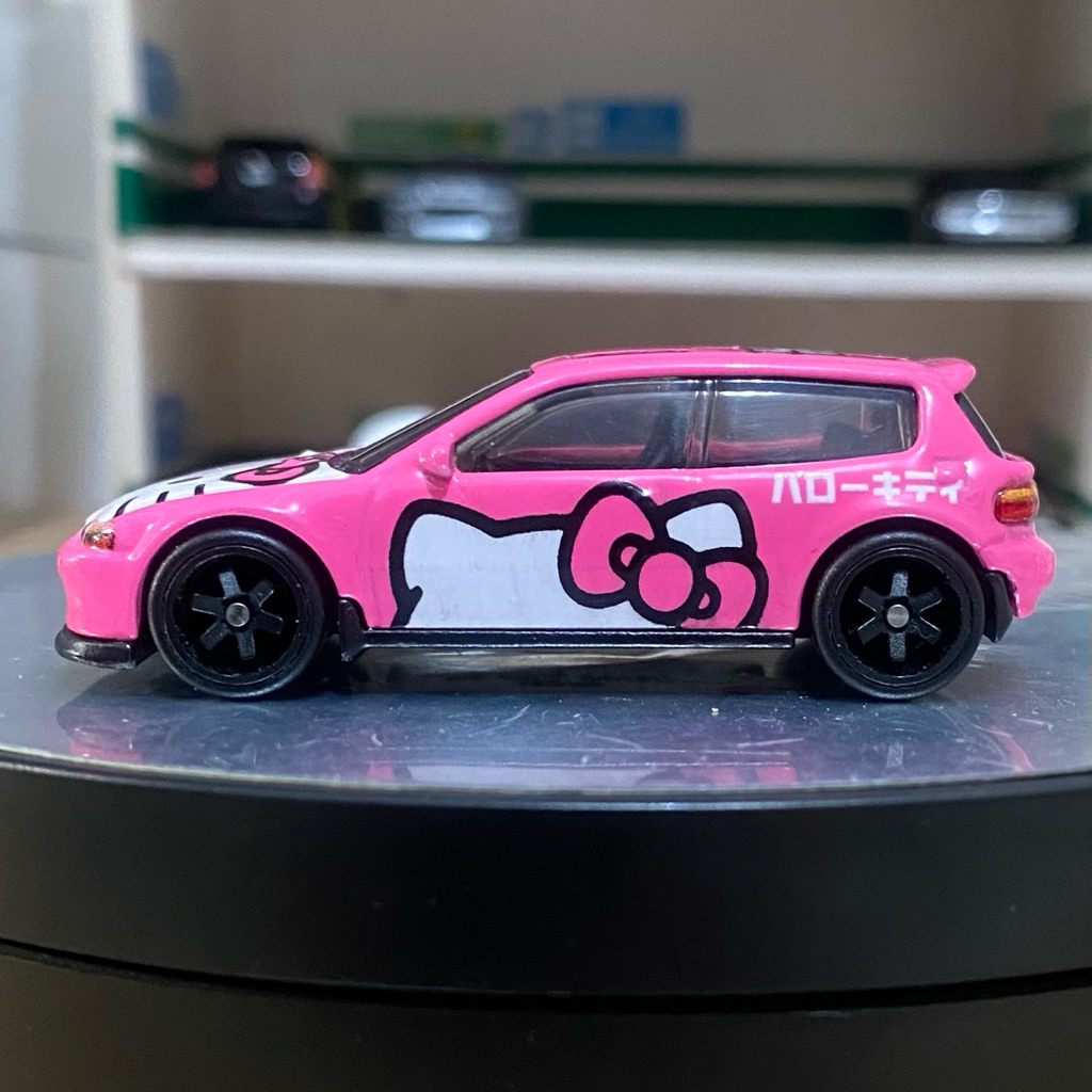 Hotwheels Honda Civic Eg Hello Kitty Loose