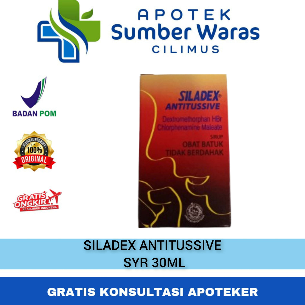 SILADEX MERAH BATUK KERING, BATUK TIDAK BERDAHAK