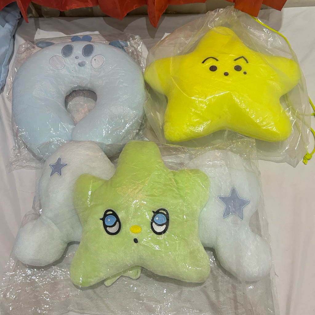 [ READY INA ] DOLL CUSHION NCT STARFISH WICHU NECK PILLOW ( baca desk )