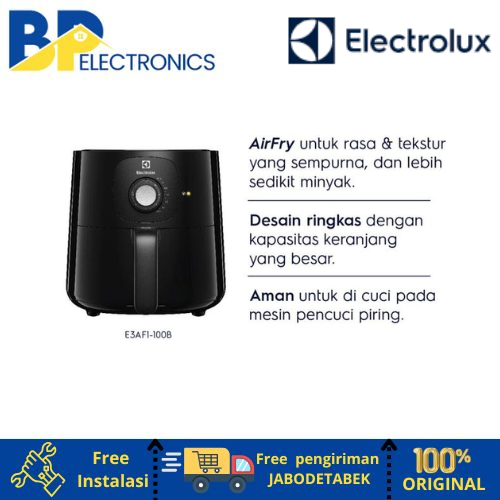 Air Fryer Electrolux E3AF1-100B 3.3L UltimateTaste 300 air fryer