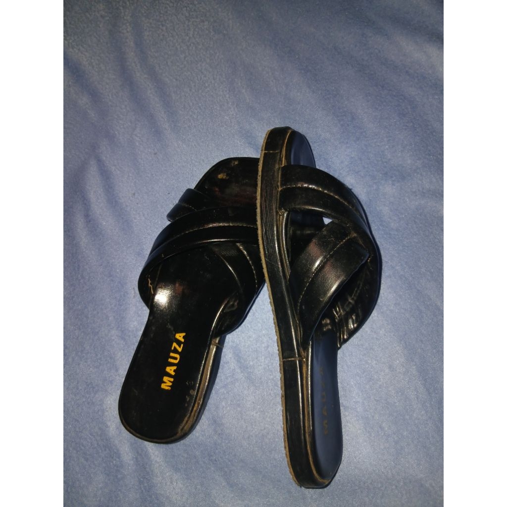 Sandal selop wanita hak tahu SepatuAllStar