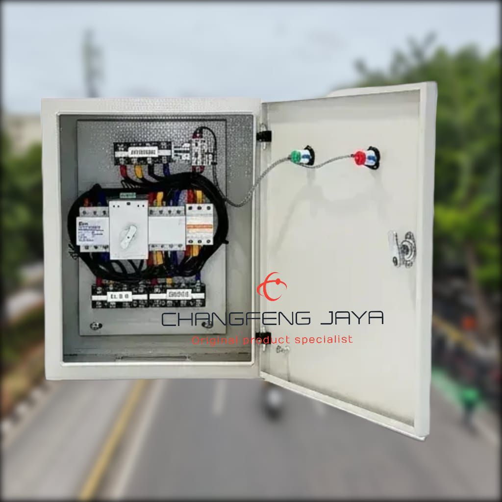 Panel Ats COS automatic PLN-GENSET 63A 3phase pemindah arus otomatis