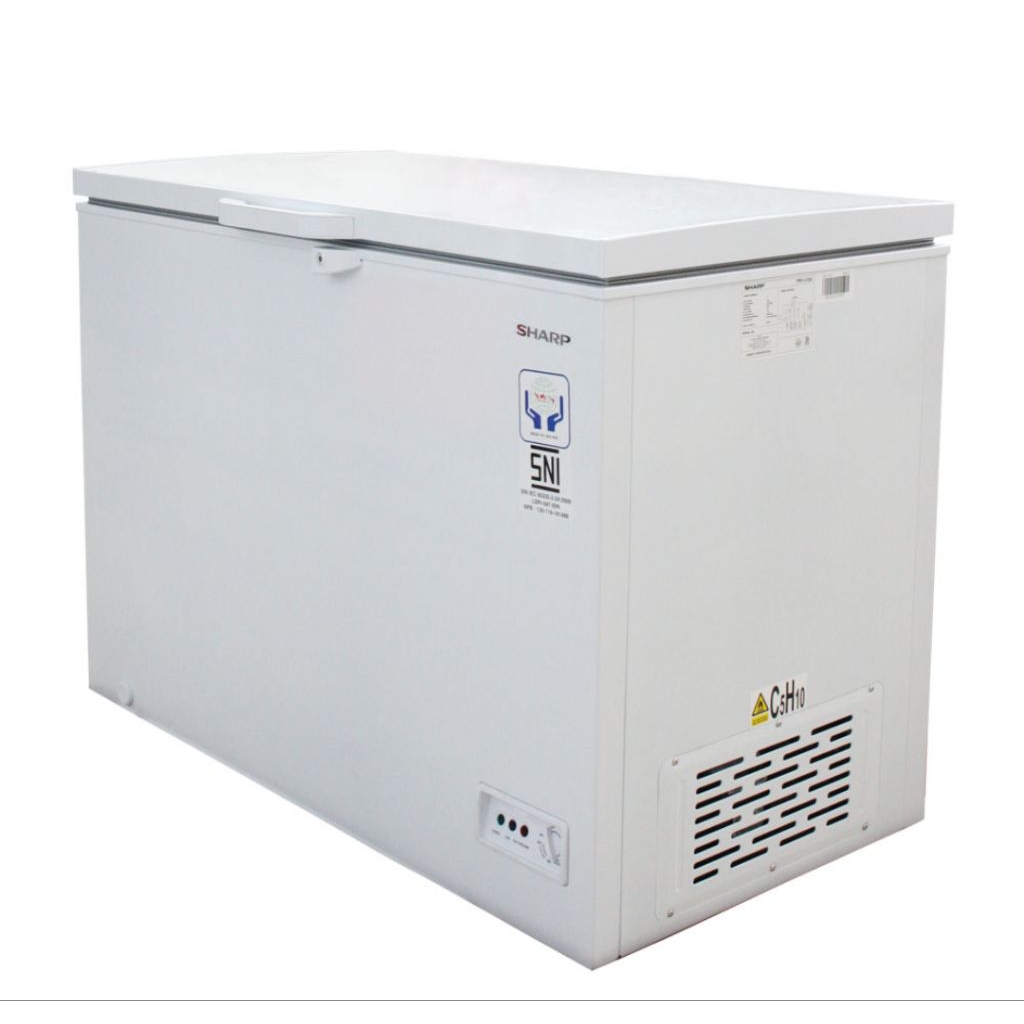 FREEZER SHARP 300 LITER FRV-310X GARANSI RESMI 5 TAHUN