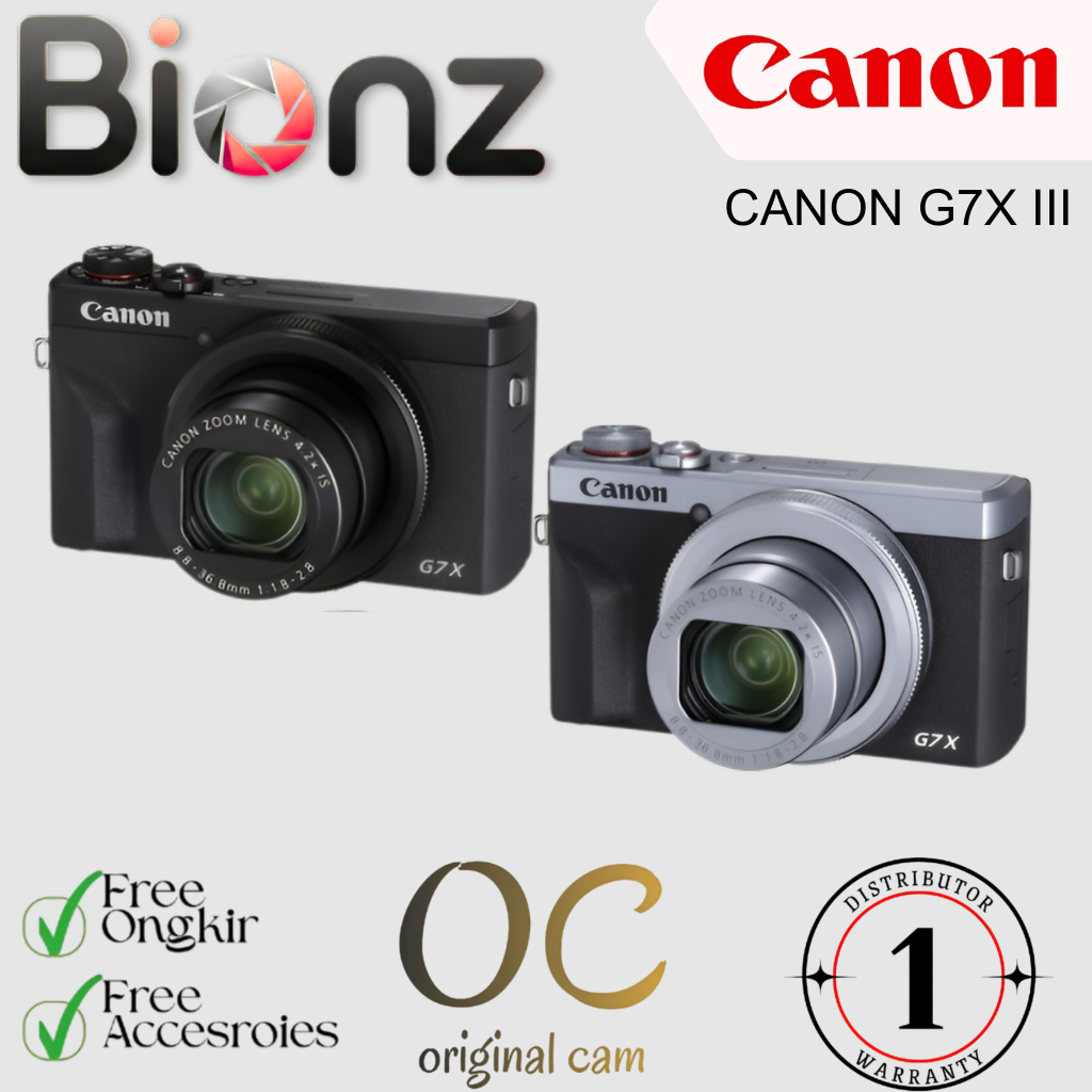 CAMERA CANON POWERSHOOT G7X MARK III / CANON G7X III