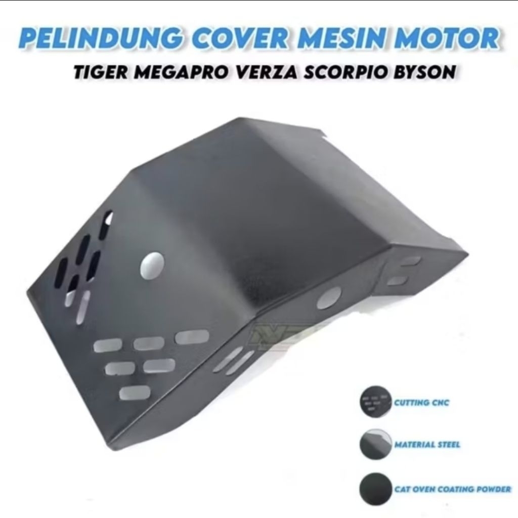 skidplate pelindung mesin cover mesin bagian bawah byson japstyle verza cb scorpion