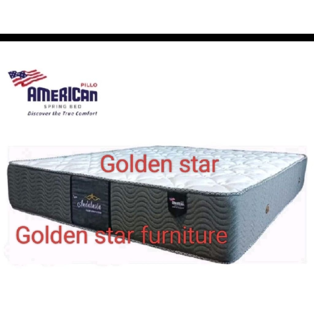 Kasur springbed American pillow Andalusia Supreme Pocket Spring (matras ONLY)