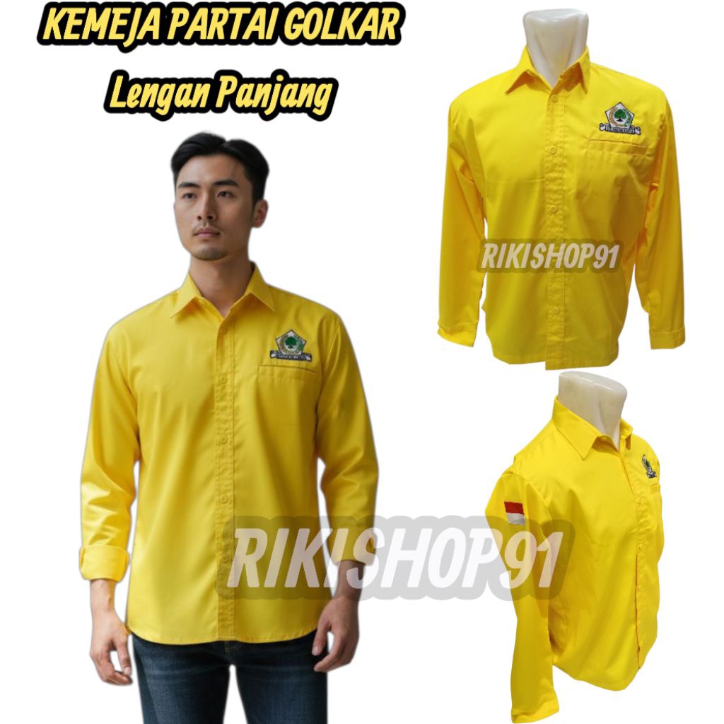 KEMEJA PARTAI GOLKAR PANJANG