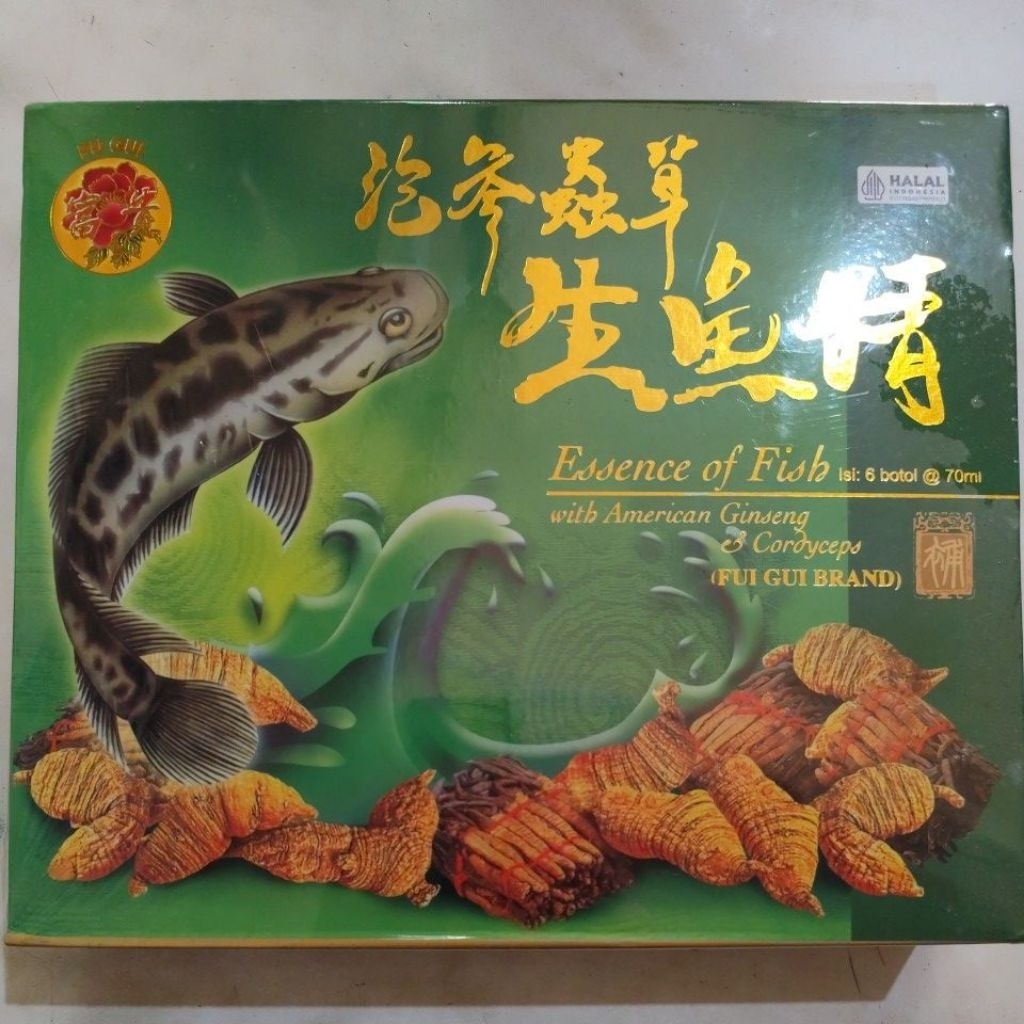 sari pati ikan gabus dgn cordycep dan ginseng