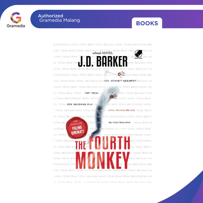 Gramedia Malang - Novel The Fourth Monkey
