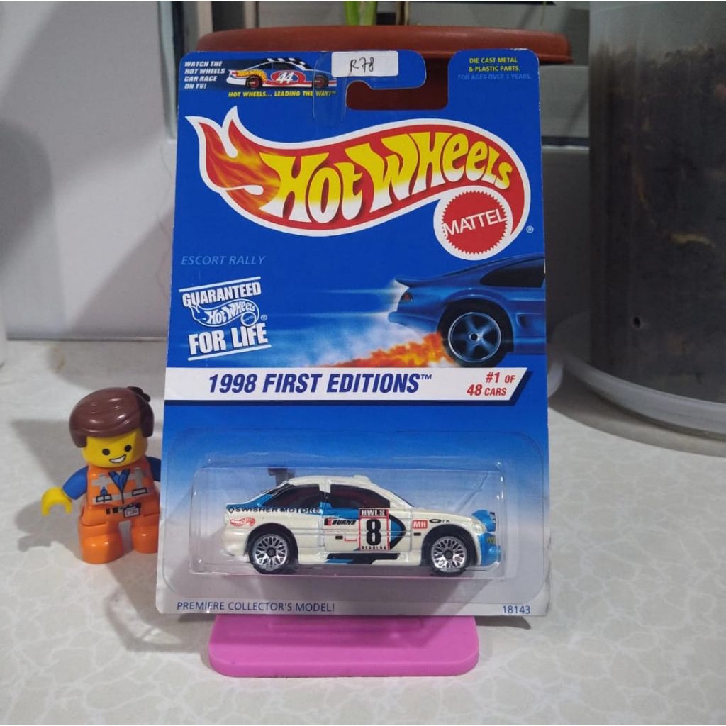 Hot Wheels 1998 First Editions Escort Rally