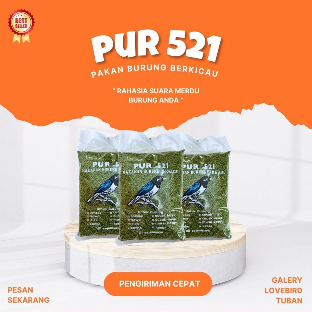 PUR 521 Makanan Burung Berkicau