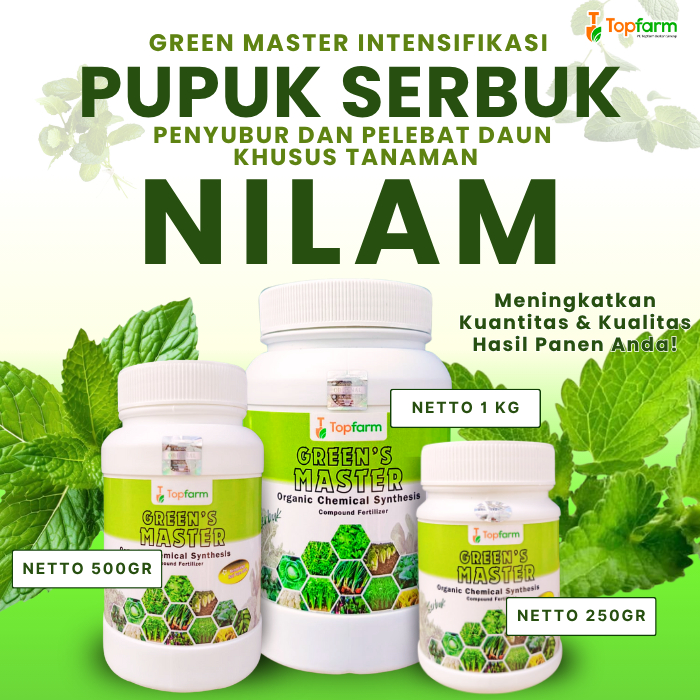 Pupuk Serbuk Nilam / Pupuk Penyubur Daun Nilam / Pupuk Pelebat Daun Nilam / Pupuk Tanaman Nilam / Pu