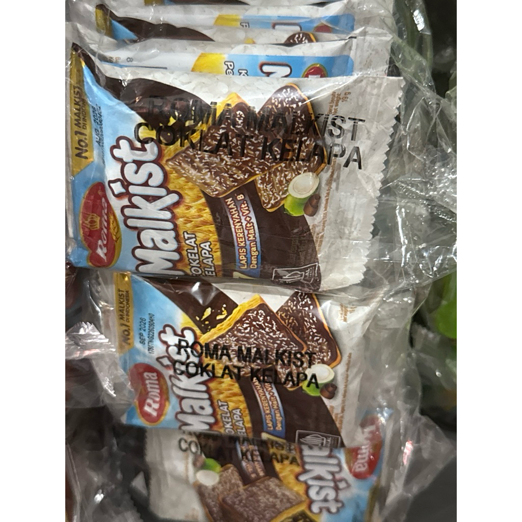 Roma Malkist Cokelat Kelapa Renceng