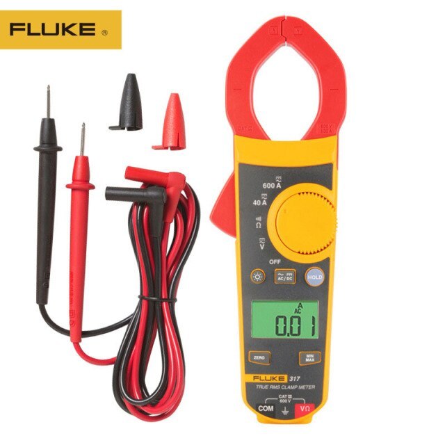 Digital Clamp Meter / Tang Ampere AC DC Fluke 317 Ori