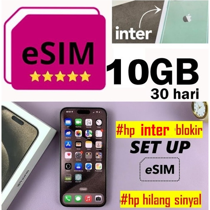 esim hp inter | esim hp hilang sinyal | esim anti blokir | roaming telkomsel