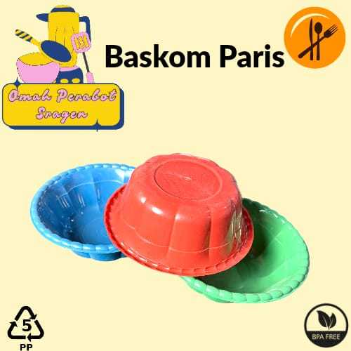 BASKOM PARIS/BRAZIL - BASKOM NASI HAJATAN PLASTIK - EMBER PLASTIK BERKATAN