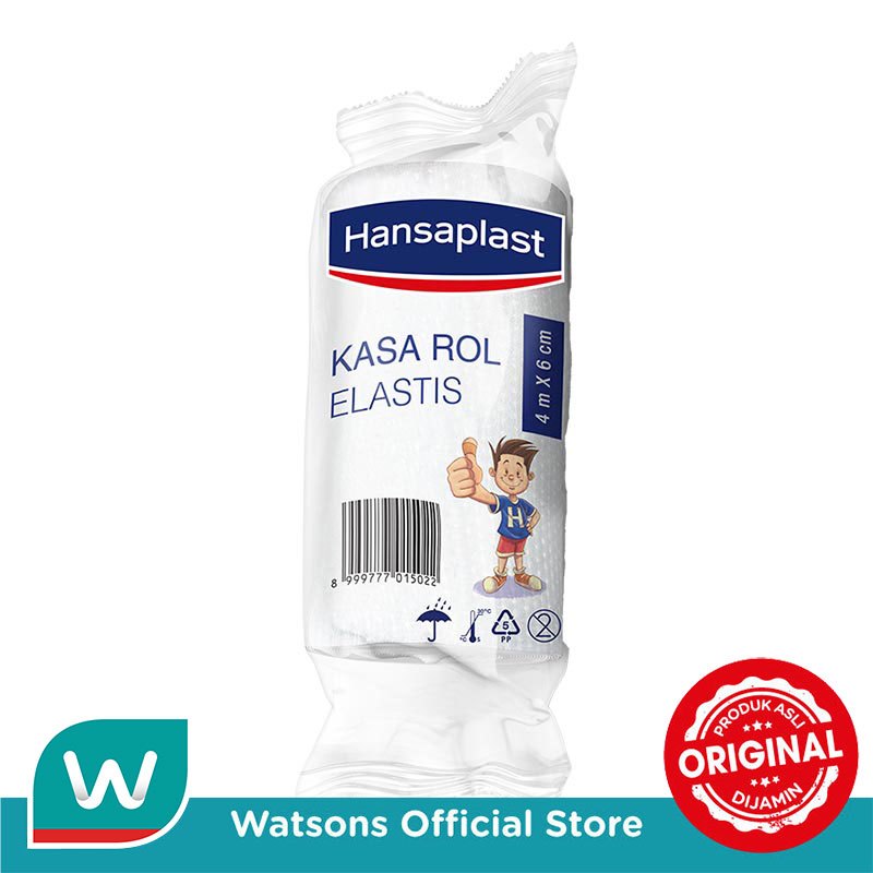 Hansaplast Perban Steril Kasa Roll Elastis isi 1 P3K Kain Kasa
