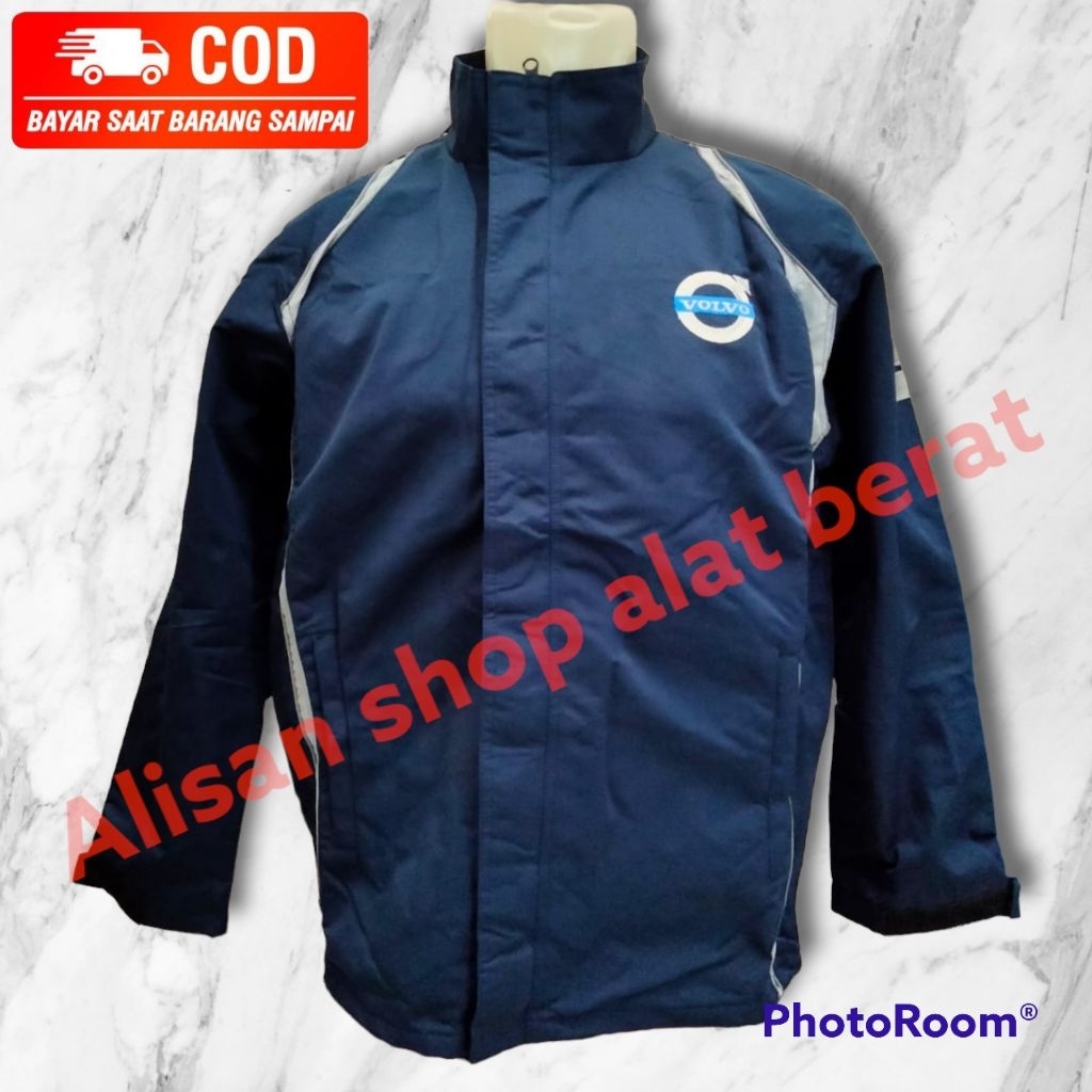 jaket logo alat berat, jaket gambar alat berat, jaket excavator