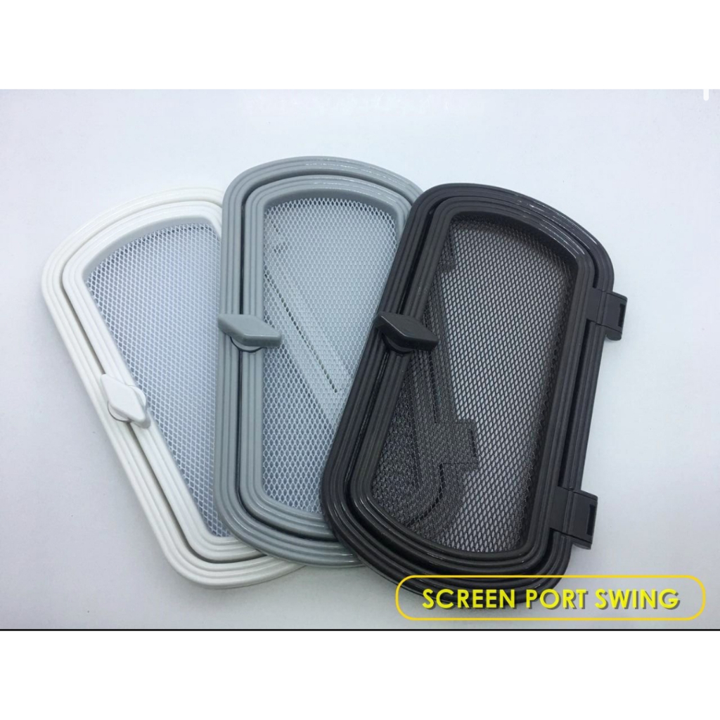 Lubang kasa nyamuk / Pintu Kasa Kecil / Screen Port Swing dan screen port sliding