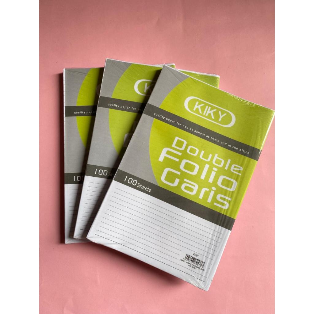 Kertas Double Folio Bergaris 1PACK KIKY