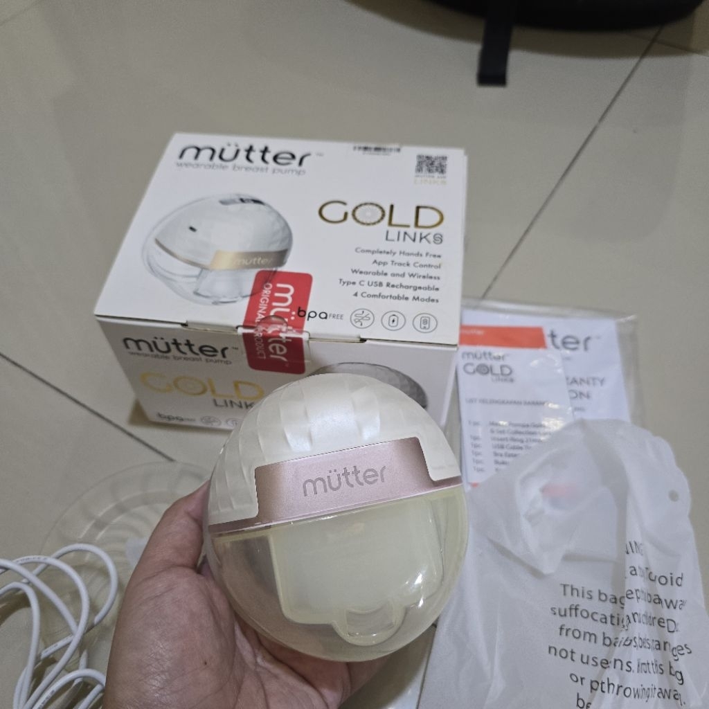 PRELOVED Mutter GOLDLINKS Pompa Asi Handsfree