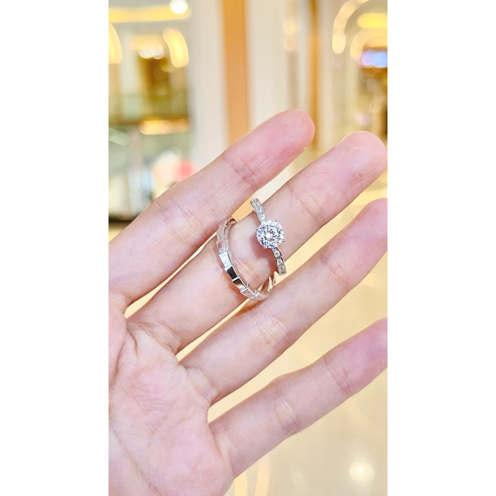 cincin couple permata moissanite