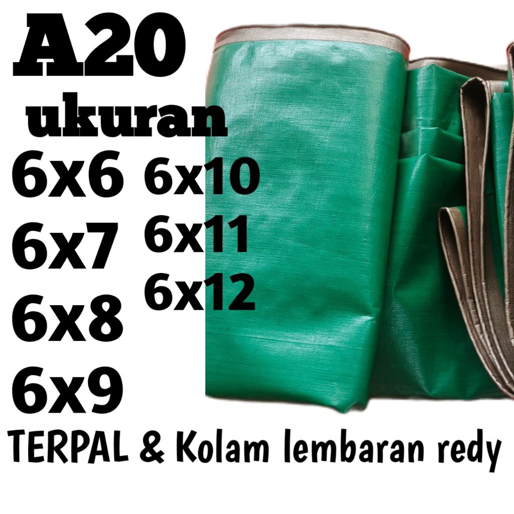 terpal lembaran A20 uv
