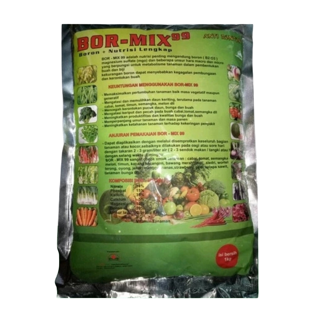 Pupuk Boron BOR-MIX 99 1 KG