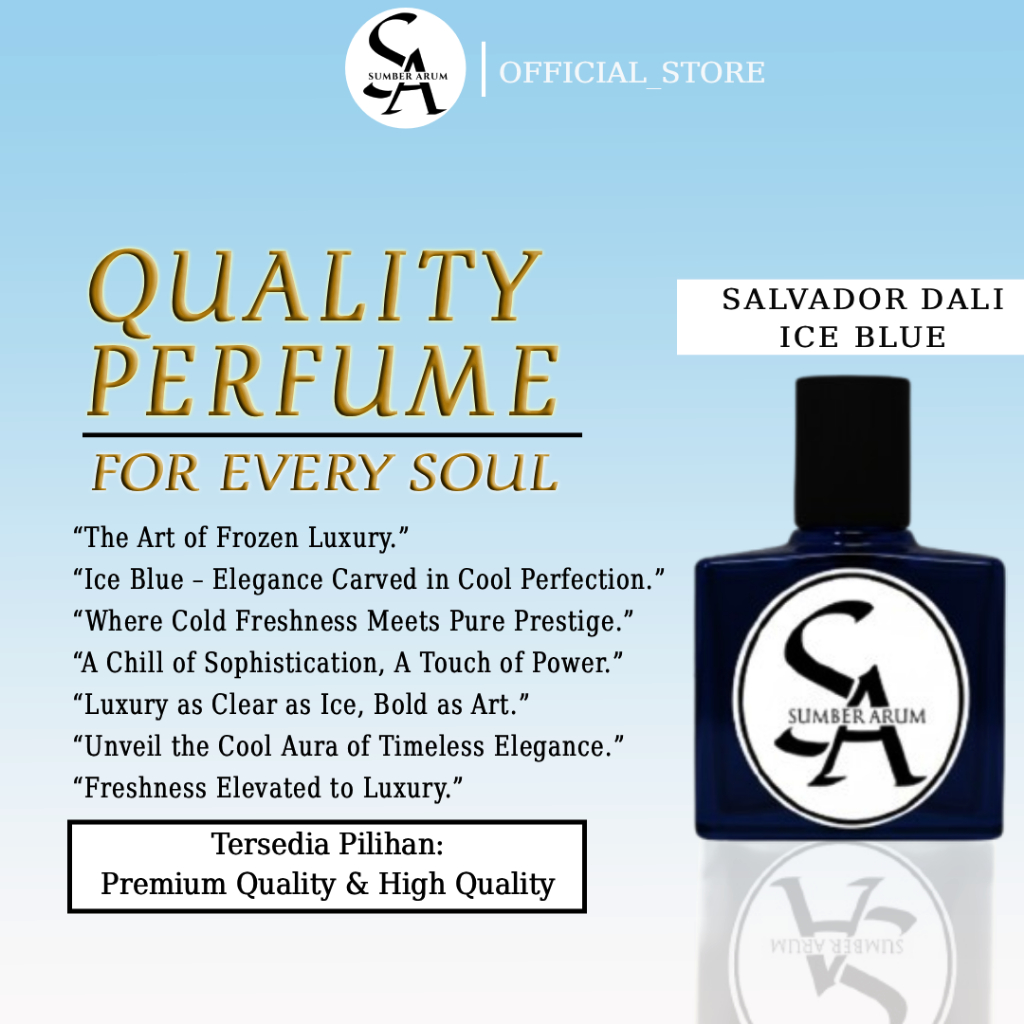 PARFUM SALVADOR DALI BLUE ICE | BY SUMBER ARUM