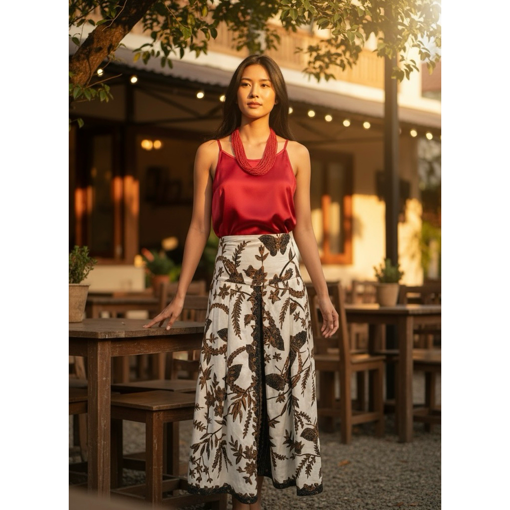 Rok batik TULIS sogan